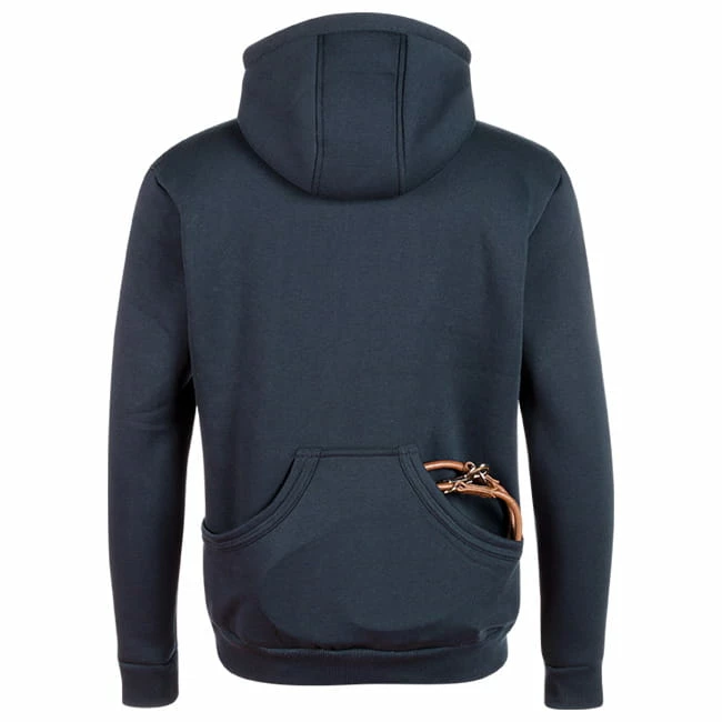 DOGGER Winterhoodie Herren Dunkelblau 3 DOGGER Winterhoodie Herren Dunkelblau – Bild 3