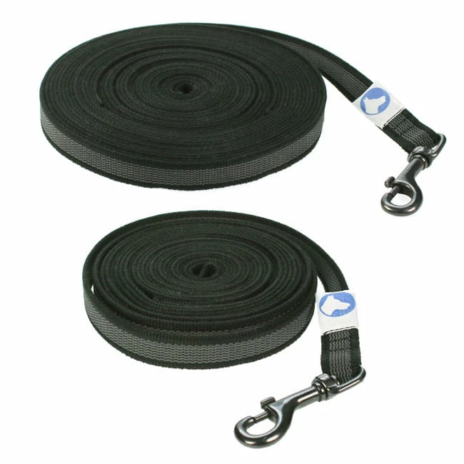 Gummierte Leine Breit INOX 1 Gummierte Leine Breit INOX