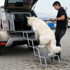 Dogsworld Falt-Treppe 7 Dogsworld Falt-Treppe -Haustierzubehör Geschäft dogsworld falttreppe anwendung 440190m